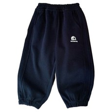 Iyumong 兒童 Livank 訓練束口鬆緊寬版長褲