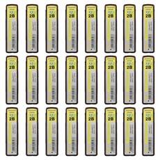 M&G STATIONERY 晨光文具 高分子自動鉛筆芯 2B, 24個, 0.7mm