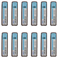 엠앤지 하이 폴리머 샤프심 HB, 12개, 0.5mm