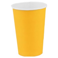 옐로우 종이컵 380ml, 1개, 50개입
