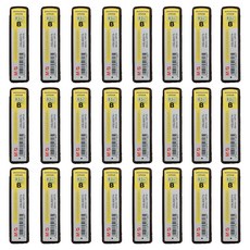 M&G STATIONERY 晨光文具 高分子自動鉛筆芯 B, 24個, 0.5mm