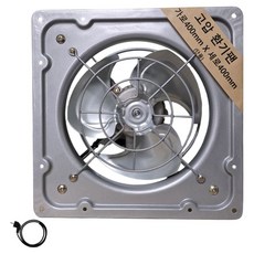 Fanzic 工業用 窗型 高風量 高壓排風扇 + 220V 電源線 套組, 1套