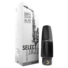 D'Addario Select Jazz 中音薩克斯風吹嘴 592106 MJS-D6M, 1個, 混合色