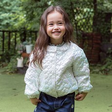 Bebezoo Shine Love菱格絎縫外套