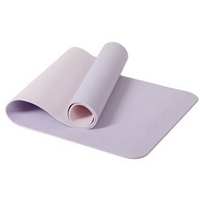 HealthLuv TPE防滑雙面瑜珈墊 6mm, 1個, 薰衣草紫