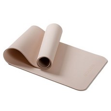 헬스럽 TPE 논슬립 양면 요가매트 6mm, 샌드 베이지, 1개