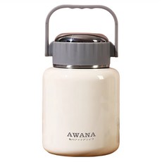 AWANA 日式繽紛悶燒罐 MH-1100, 1個, 白色, 1.1L