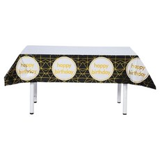 Marketpio Happy Ding Dong Type 2 一次性桌布, 1個, 5入