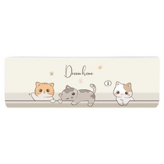 찐웨이모던한에어컨커버, 크림고양이2