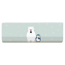 찐웨이모던한에어컨커버, 민트곰팽귄1