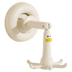 Shopping153 免鑽孔吸附式多用途掛鉤, 1個, 01 白色