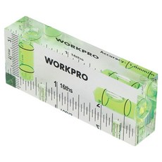 WORKPRO 迷你磁吸水平儀 口袋型 75 x 30 x 15 mm WP262068, 1個