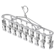 디오셀 다기능 집개형건조대 18클립, 그레이