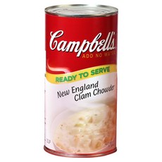 Campbell's 金寶湯 新英格蘭蛤蜊濃湯, 1個, 1.36kg