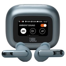 JBL Wireless 主動降噪 耳道式 耳機 觸控螢幕 IP55 藍色 LIVE BEAM 3