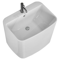 두진 바스 L60 반다리 일체형 세면기 수전 미포함 방문설치