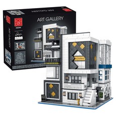 Mork model 藝術畫廊積木, 單品, 混合顏色, 1個