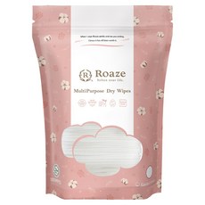 Roaze 柔仕 多功能乾濕兩用巾 舒適款, 白色, 1個