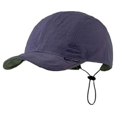 Turia雙面防水登山跑步帽, 紫色 綠色, 1個