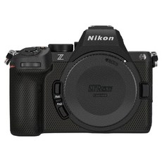코엠스킨 니콘 Z5II 2 카메라 스킨 보호 필름, 1개, 레더 블랙