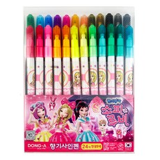 동아 소피루비 향기 사인펜, 24색, 1개