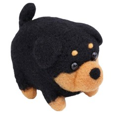 심플라인 양모펠트강아지 고양이 패밀리 DIY 키트 세트, 닥스훈트, 1세트