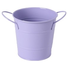 하사모 철제 수납 연필꽂이, 매혹적인퍼플, 1개