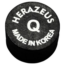 Hera Zeus 撞球皮頭 Q, 1個, 黑色
