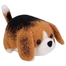 심플라인 양모펠트강아지 고양이 패밀리 DIY 키트 세트, 비글, 1세트