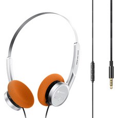 FIIO 飛傲 WIND 復古貼耳式耳機, 銀色, 單一商品