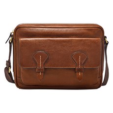 FOSSIL Bennett 斜揹包 MBG9619210, 棕色