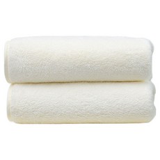 원이네 세면 타월 85g 면사, 아이보리, 2개