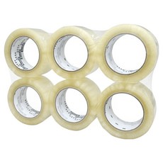 3M Scotch 3M 311 Plus OPP 低溫用 紙箱包裝膠帶 48mm x 100m, 6個