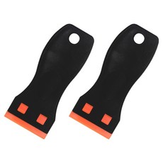 월드크린 이지핏 스티커 제거기 스크래퍼 블랙, 2개