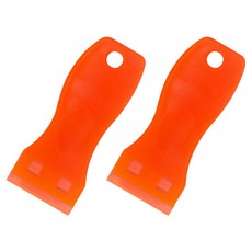 월드크린 이지핏 스티커 제거기 스크래퍼 오렌지