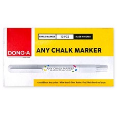 DONG-A Any粉彩筆 螢光粉紅, 12個