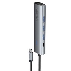 VEnTIOn 威迅 5合1多功能集線器 TGGHB-TW, 1個, 灰色