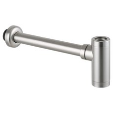 MIRINAE 洗手台彩色牆排槌型存水彎 鎳, 1個