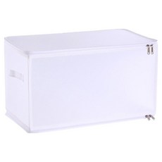 DOSell 可折疊整齊收納箱 47L, 白色, 1個