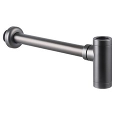 MIRINAE 洗手台彩色牆壁排水P型排水管 灰色, 1個