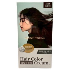 SHINE YOUNG 炫艷 護髮染髮霜 SY04, 1個, 焦糖棕