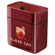 Igeodat 開蓋密封懸浮垃圾桶, 紅色