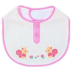 歡樂小松鼠圍兜