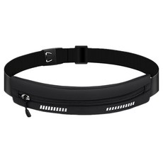 Tahike 跑步腰帶包 腰包 臀包 運動腰帶, 黑色, 1個