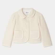 Bonpoint 兒童款棉質羊毛夾克 W05GJAW00009