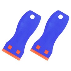 월드크린 이지핏 스티커 제거기 스크래퍼 블루, 2개