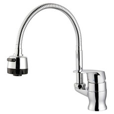 BATHROOM KNOWLEDGE 韓國製造 單孔 蛇型水龍頭 106, 1個