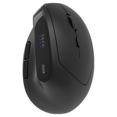 아이노트 인체공학 버티컬 무선 마우스, 블랙-R, VM560RB-Right