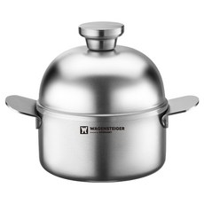 WAGENSTEIGER 電磁爐 Rostal 全5層無研磨 316不鏽鋼雙耳高身主廚鍋, 14cm, 1個, 單一顏色