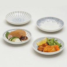 MAISON OBJET Moru 日式陶瓷小碟子組, 1套, 蒲公英 + 花 + 櫻花 + 水滴, 4種